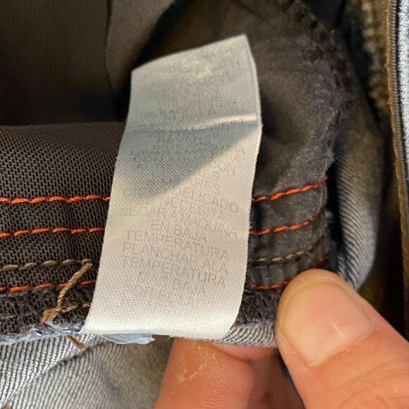 Democracy Women's Jeans Size 6 Ab Technology Skinny Frayed Hem Side Striped Blue - Picture 10 of 13